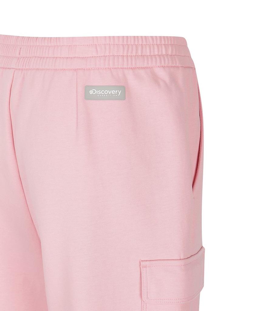 DISCOVERY EXPEDITION Women'S Tech Knit Training Semi-Wide Cargo Pants (L/Pink)