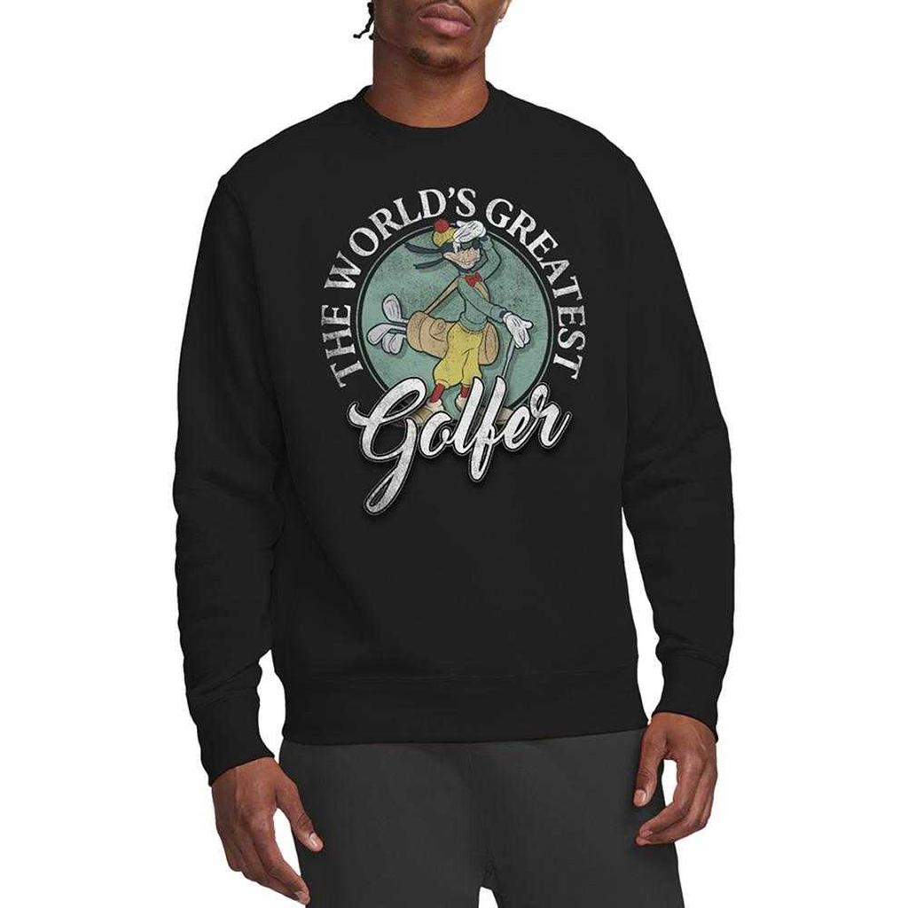 Mickey & Friends Mens The WorldÂ´s Greatest Golfer Goofy Sweatshirt