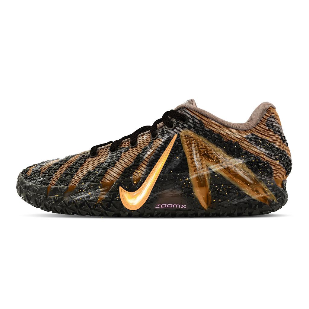 Nike Ja Morant 3 Amber Warm Sun, Heart Box Abrasion Resistant Low top Basketball Shoes Men's Brown HF2794-200(Team773--)