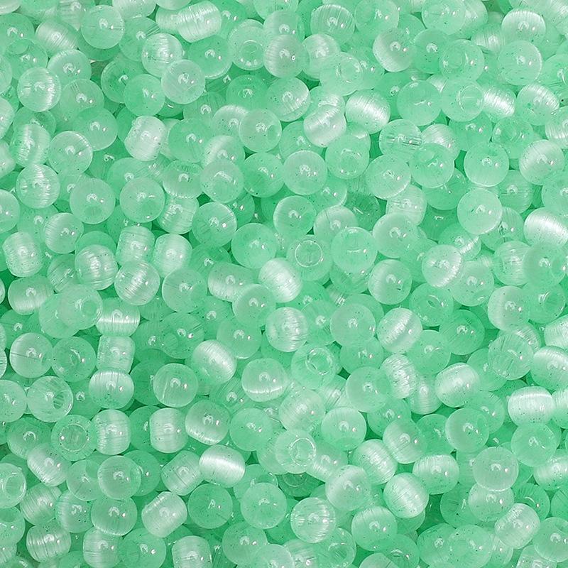 4 мм желейные стеклянные бусины «кошачий глаз» из проса, свободные бусины, аксессуары ручной работы, нанизанные вручную бусины, круглые бусины, цепочка для сотового телефона, круглые бусины, прекрасный цвет