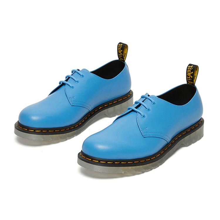 Dr. Martens 1461 Мода в британском стиле Повседневная обувь на плоской подошве Женская обувь Синяя 26936416