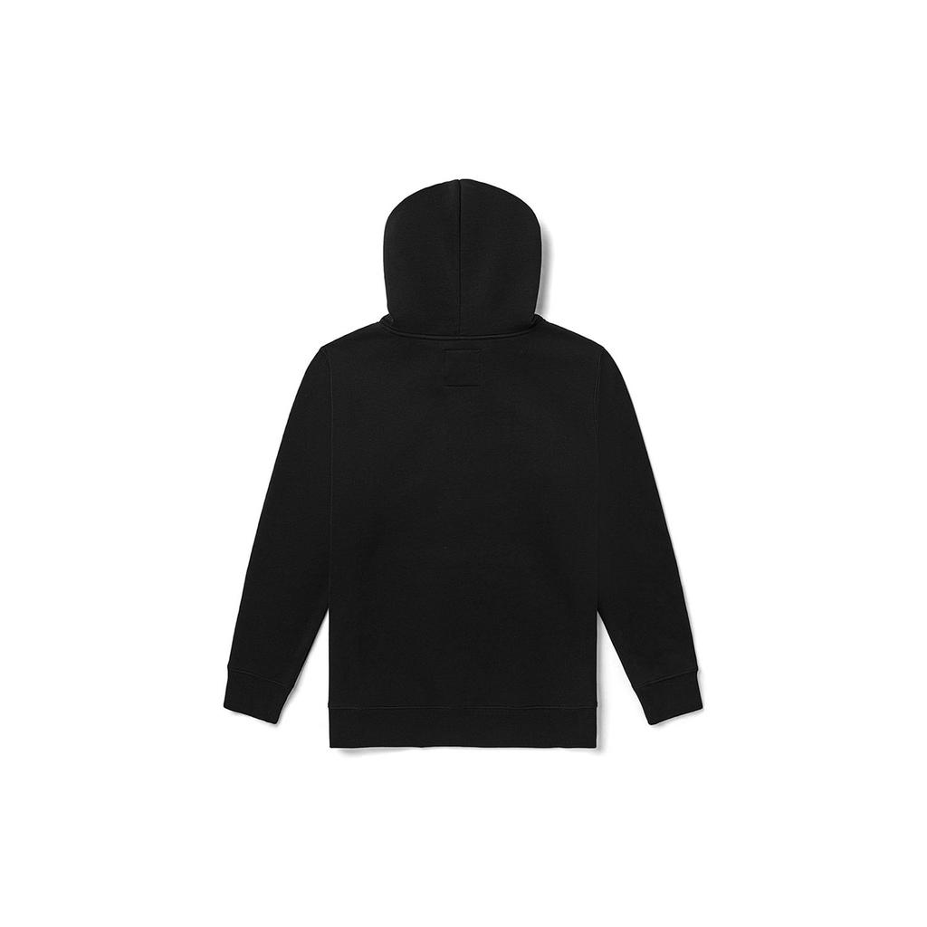 Vans Толстовка с капюшоном и цветным логотипом из флиса, унисекс, черная VN0A5H87BLK