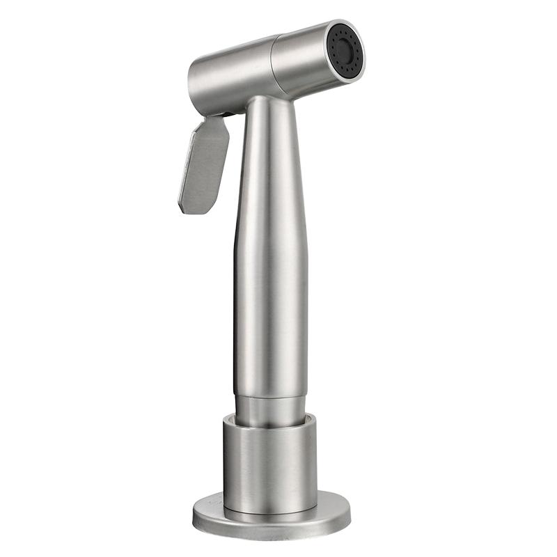 Modern Style 304 Stainless Steel Handheld Bidet Sprayer Set Easy Portable Shattaf for Bathroom Toilet Classic Style