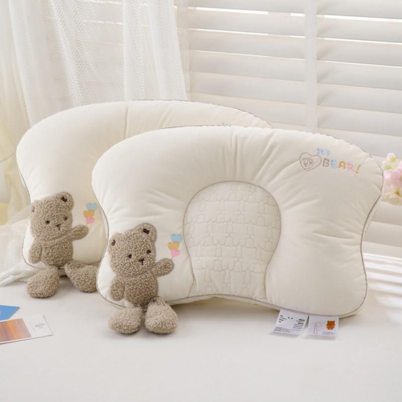 Soft Kids Pillow Toddler Sleep Support Comfortable Neck Alignment Child Bedding Accessory