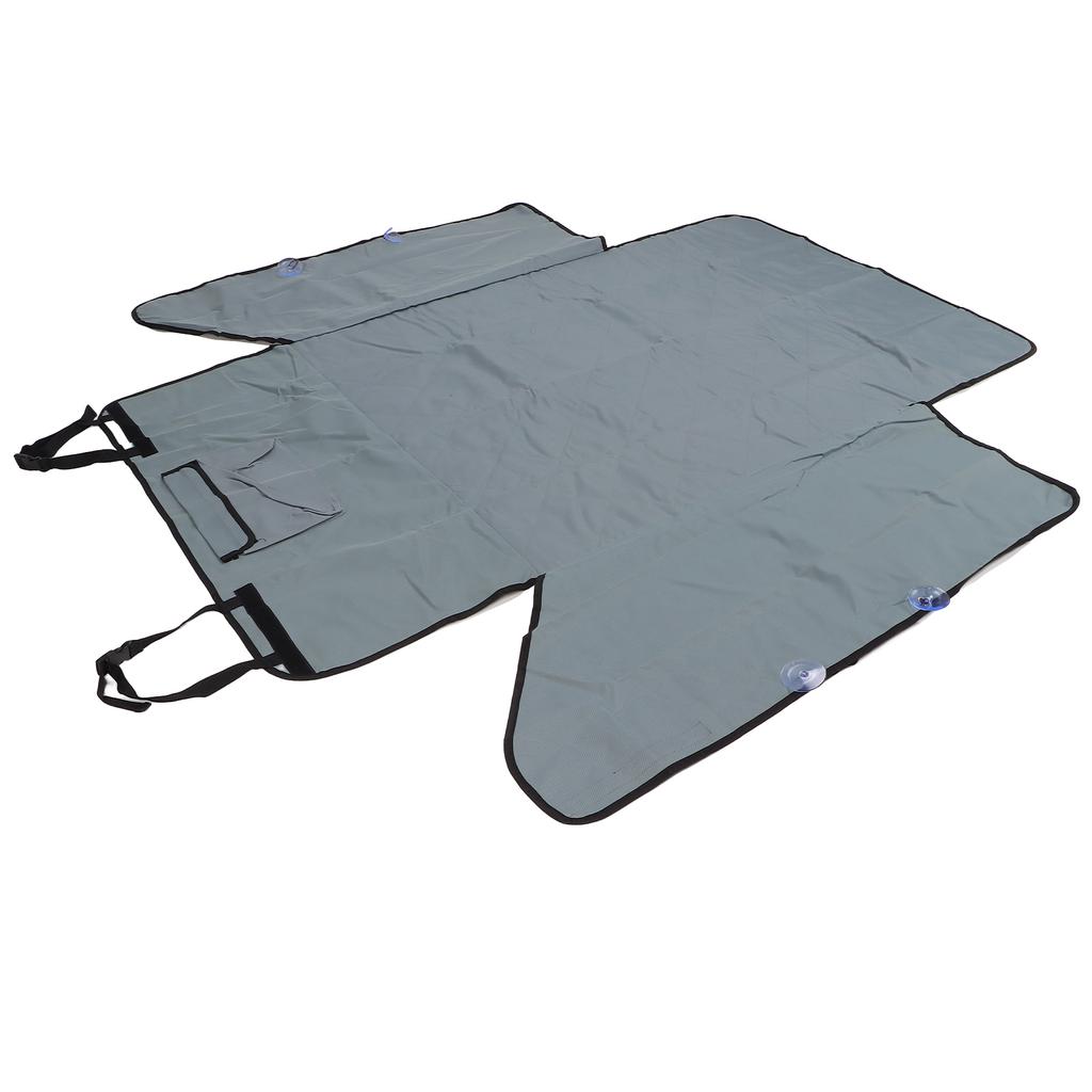 Чехол для сиденья автомобиля для собак из ткани Оксфорд, водонепроницаемый, прочный, быстрая установка, нескользящий, экономит место для собак