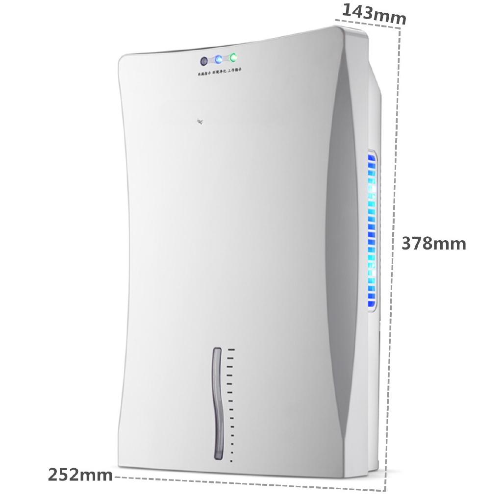 Осушитель 2200 мл Поглотитель влаги Бытовой осушитель Поглотитель влаги для подвала Бесшумный Таймер Внешний водоотвод