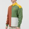 Puma Retro Colorblock Sports Long Sleeve Polo Men Tops Earth-Yellow Ochre 534680-17