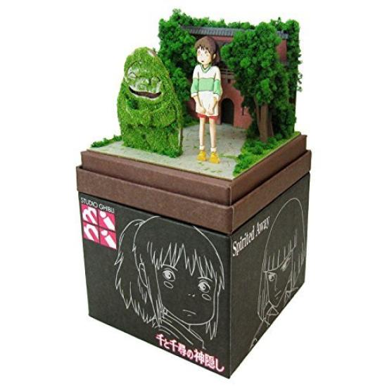 Sankei Кресла-мешки Giant Bean Bag Studio Ghibli Мини Унесенные призраками Тихиро и Каменный человек Бумажная модель Без масштаба MP07-71