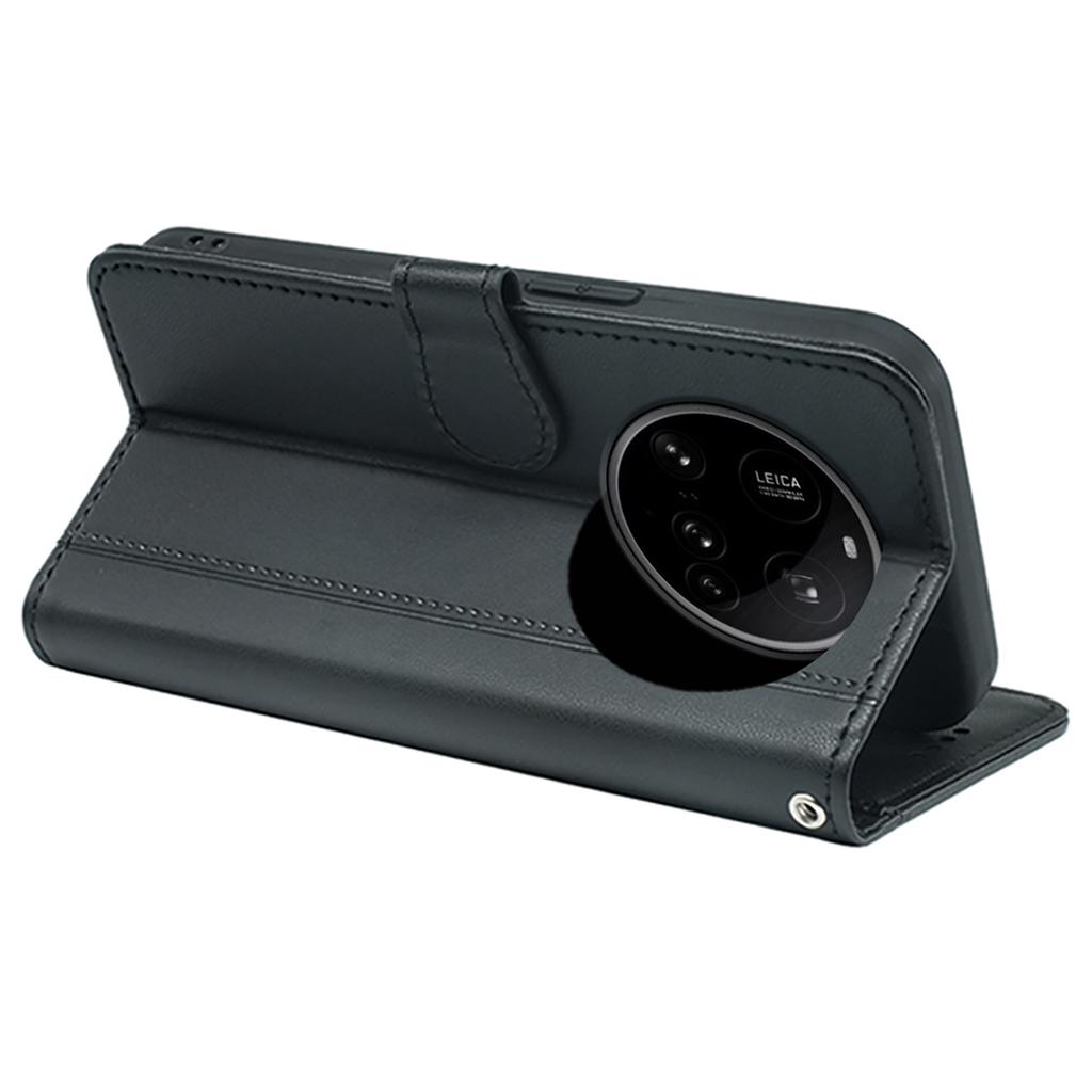 For Xiaomi 15 Ultra Wallet Case Magnetic Snap Leather Phone Cover with Strap