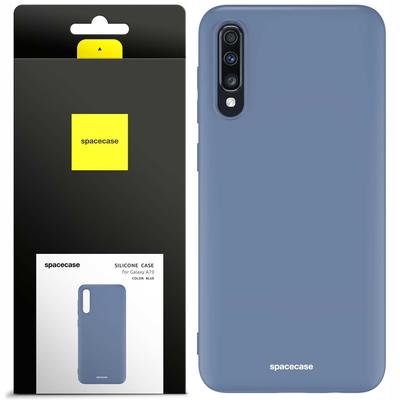 Силиконовый чехол SC для Galaxy A70 Синий