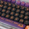 130 Keys Halloween MOA Profile Custom Keyboard Keycaps Dye Sublimation PBT Keycaps for Cherry MX Switches Mechanical Keyboard