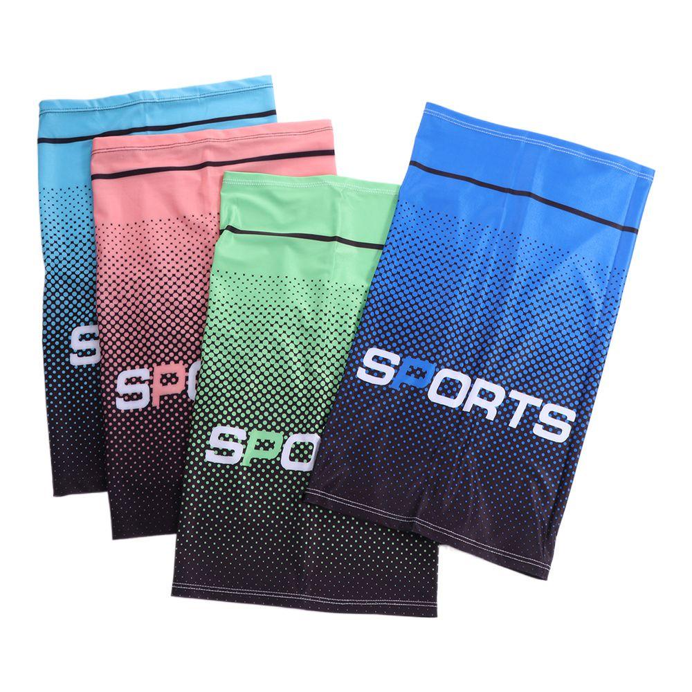 Outdoor UV Protection Ice Sleeves Cycling Arm Sleeves Sunscreen Headscarf Sports Cooling Sleeves