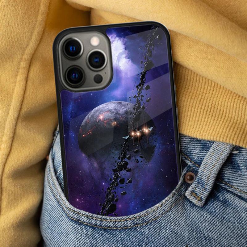 Universe Star Soft Phone Case for iPhone 17 Air 16e Pro max 15 Pro 13 14 Plus 11 12 MagSafe Magnetic Coque
