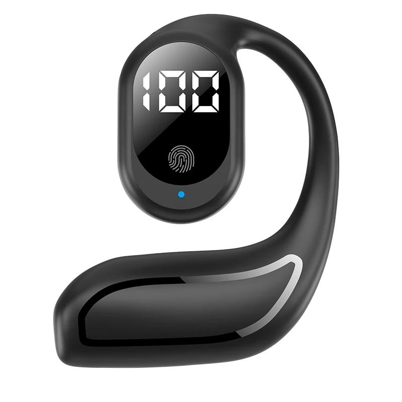 Wireless Bluetooth 5.3 Headphone Ear Hook Earphone HiFi Stereo Noise Reduction Headset Waterproof Earbud