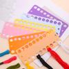 10 Pieces Embroidery Floss Organizer Cross Stitch Thread Holde,r Portable Storage Tool for Home DIY