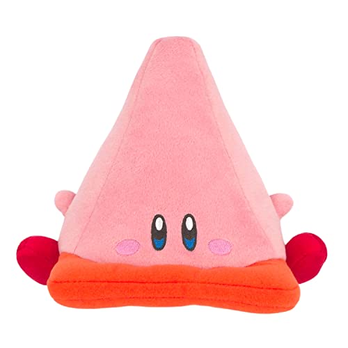 Sanei Boeki Kirby of the Stars ALL STAR COLLECTION Kirby Triangle Cheeks (S) Ш17,5 x Г15,5 x В16,5 см Плюш KP56