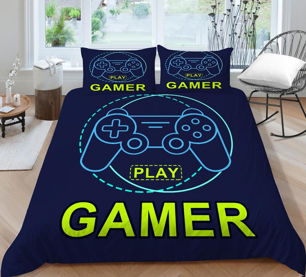 Комплект пододеяльников, игровой комплект постельного белья King Size, домашний комплект постельного белья, мягкий пододеяльник, полиэстер, комплекты постельного белья высокого качества для детей и взрослых