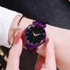 Starry Sky Quartz Watch with Magnetic Strap for Women