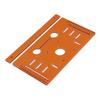 Cutting Machine Base Plate 28x15cm Cuttable 10cm 4 Inch Circular Saw Guide Bottom Plate for Woodworking