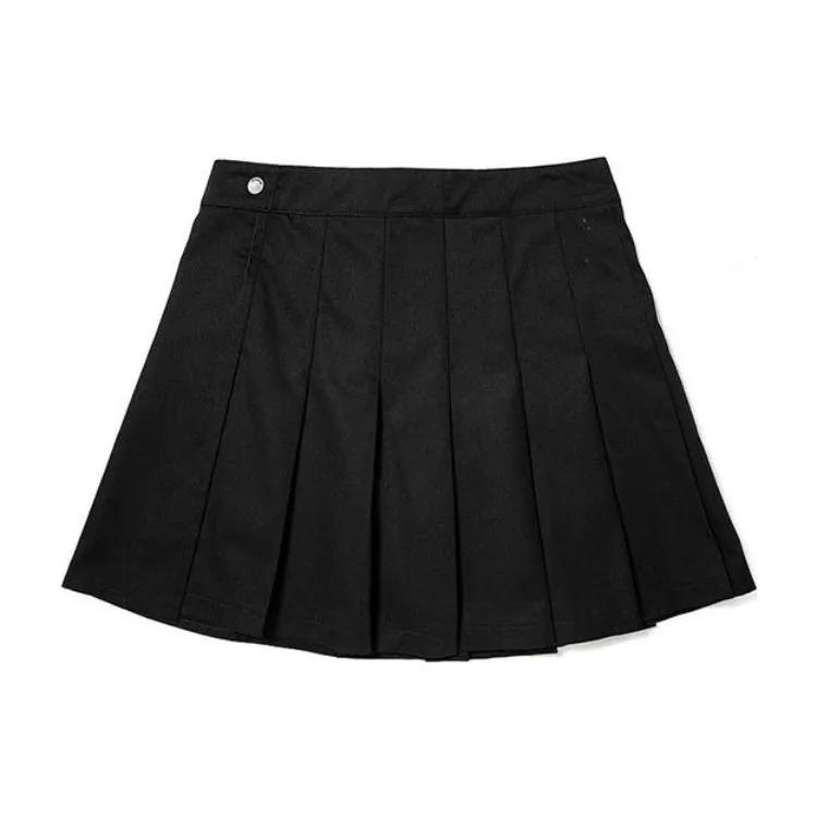 Dickies Casual Short Skirts Women's Black Moderate Pleated Skirt (Unisex) Casual Short Skirts DK011639