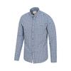 Mountain Warehouse Mens Driftwood Checked Organic Shirt