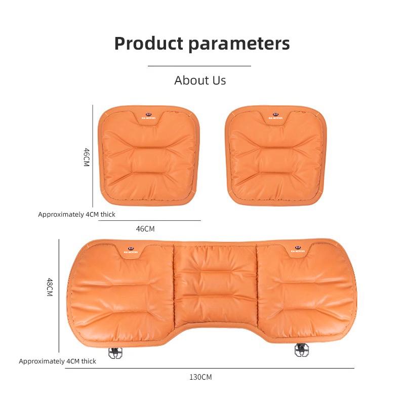 Front Rear Car Interior Seat Cover Leather Cushion Pad For KIA K5 K9 Sorento Ceed Sportage Carnival Stinger Forte Niro Cadenza