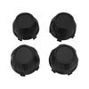 4Pcs Tire Wheel Hub Caps 11065 1341 Black Reliable Rugged Dust Center Hub Cap Covers for Teryx KRX