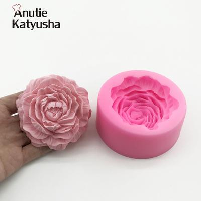 Большие формы для цветов, силиконовая помадка, мыло для торта, желе, лед, шоколад, украшение, инструмент для выпечки, 3D форма для розы, глина, смола, искусство «сделай сам»