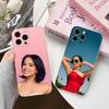 Модный Чехол для Мобильного Телефона Becky G для iPhone 16 15 14 13 12 11 X XR XS 8 6 Pro Max Plus Mini Прозрачный Цветной Защитный Красивый