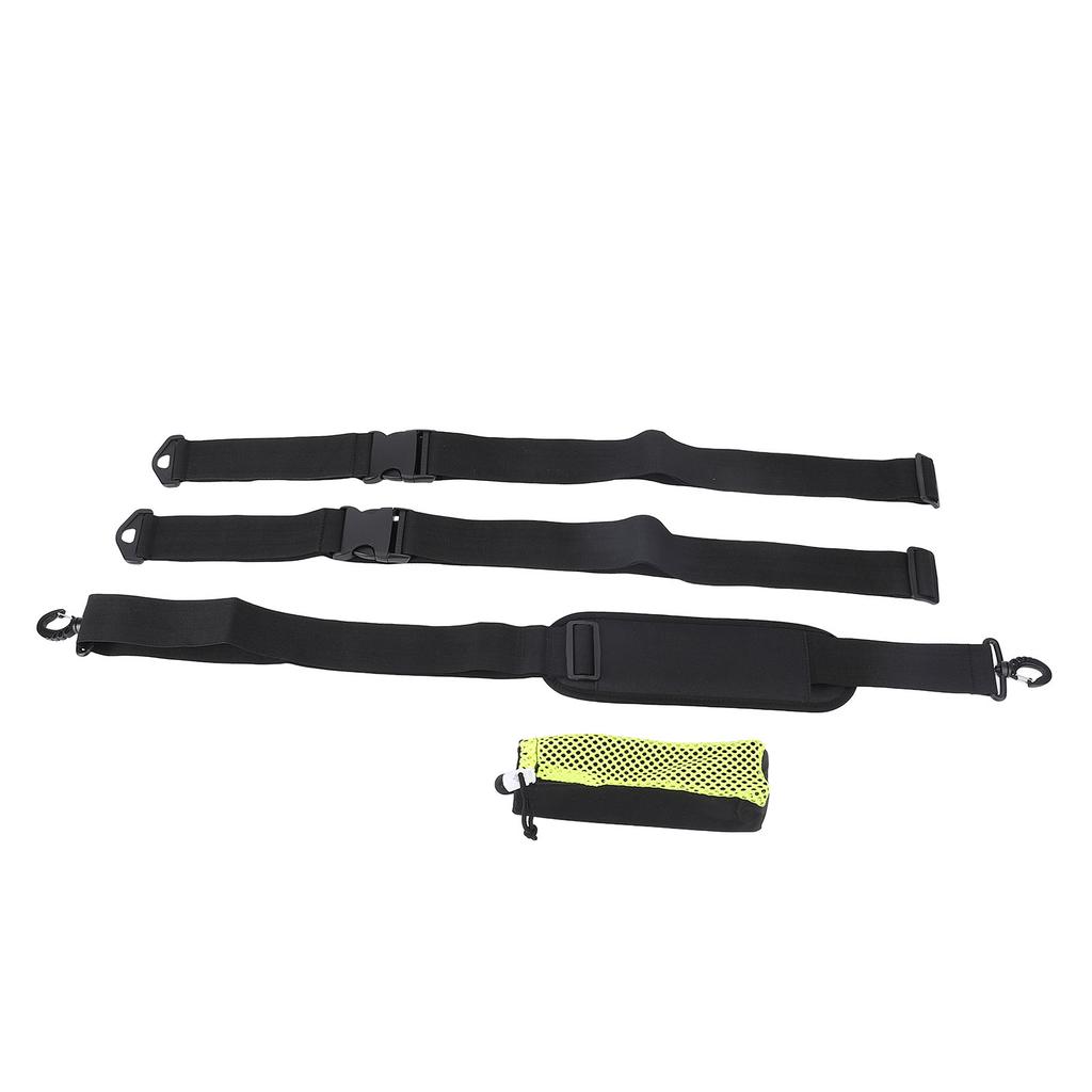 Surfboard Carry Strap Adjustable Heavy Duty Paddle Board Shoulder Strap with Water Bottle Bag