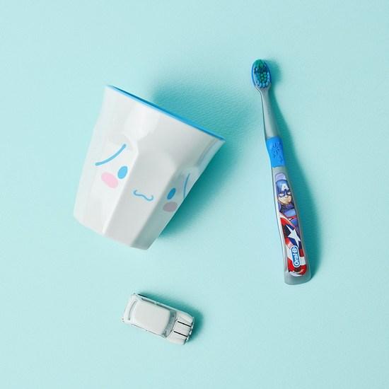 Bofriends Sanrio Characters набор из 2 двухцветных чашек из меламина, булочка с корицей, Hello Kitty, 1 набор, популярный персонаж в Корее