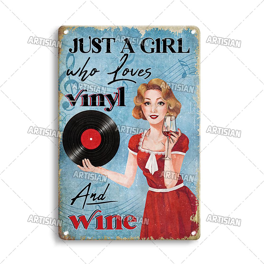 Классические виниловые пластинки настенная тарелка винтажная музыка металлическая жестяная вывеска настенное искусство металлический плакат мужская пещера кафе клуб индустриальный декор