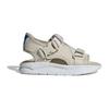 Adidas Originals 360 3.0 Sandals Casual Versatile Shock Absorbing Durable Kids Sandals Kids Sandals Gray White IE7956