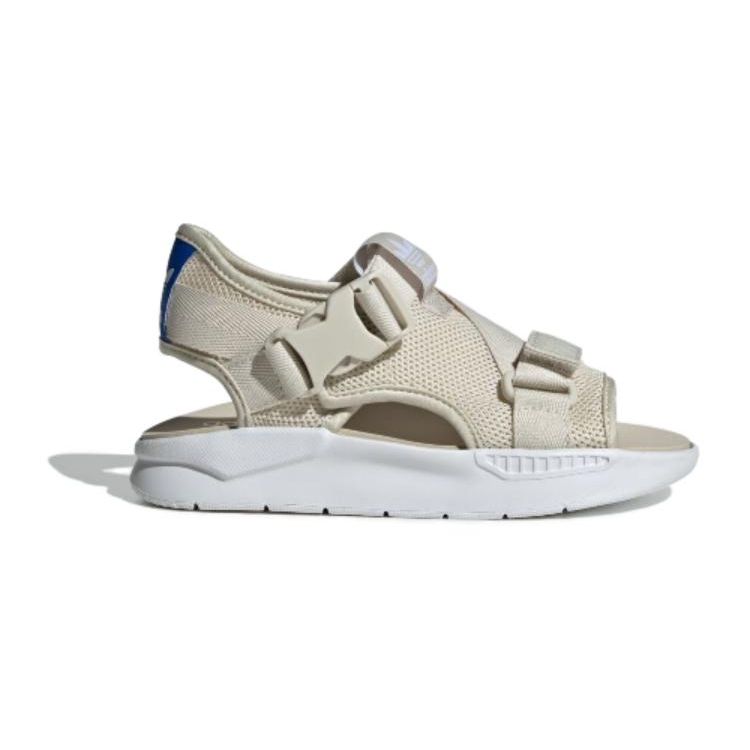 Adidas Originals 360 3.0 Sandals Casual Versatile Shock Absorbing Durable Kids Sandals Kids Sandals Gray White IE7956