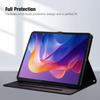 Для Lenovo Xiaoxin Pad Pro 12.7 (2025) Чехол с 3D-эффектом, рисунком кошки, кожаная подставка, настольная обложка с кошельком, держателем для стилуса