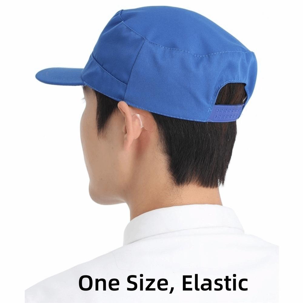 Dust-proof Work Hat Durable Chef Hat Hygienic Food Service Cap  Hotel Restaurants