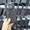 Carbon Fiber Aramid Phone Case Mate X5 Slim Luxury Protective Cover 3K Glossy Finish