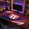 Игровой коврик для мыши Stoke City, большой, противоскользящий, расширенный, для игрового стола, офиса, дома