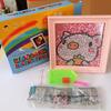 DIY Cartoon Diamond Painting Kit with Frame - Educational Toy for Kids