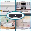 Kitchen Sink Splash Guard Durable Easy Installation Silicone Faucet Handle Tray for Clean Organized Kitchen
