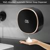 Electric Touchless Soap Dispenser Wall Mount IPX5 Waterproof Rechargeable Battery Operated High-tech