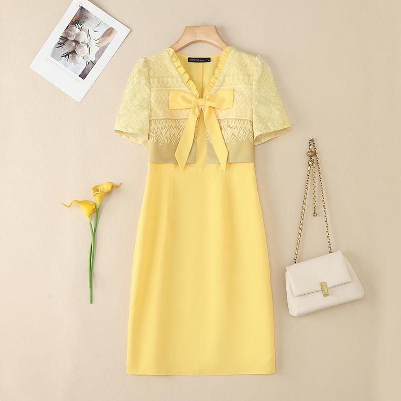 ZANZEA Женское платье с принтом, пэчворк, V-образным вырезом, летнее, повседневное, с коротким рукавом