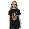 Disney Женская/Дамская хлопковая футболка бойфренд The Muppets Доктор Зубы и Электрический Хаос