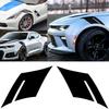2pcs Glossy Side Fender Hash Marks Stripe Decals Stickers For Chevy Corvette Camaro