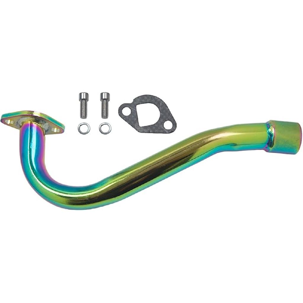 Выхлопная труба для мини-байка Miaowa, для мини-байка Coleman CT200U BT200X, для карта GX160 GX200, для деталей карта Predator 212cc 224cc 196cc