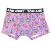 Small Planet Tom & Jerry Men's Boxer Briefs, Face PU Leather, Warner Bros., Size L