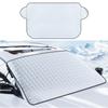 Universal Car Snow Cover Winter Windshield Sunshade Outdoor Waterproof Anti Ice Frost Auto Protector Automobiles Exterior