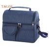 Lunch Tote Bag Double Layer Fresh-keeping Washable Convenient Hand-carried Thermal Insulation Lunch Tote Bag Household Supplies