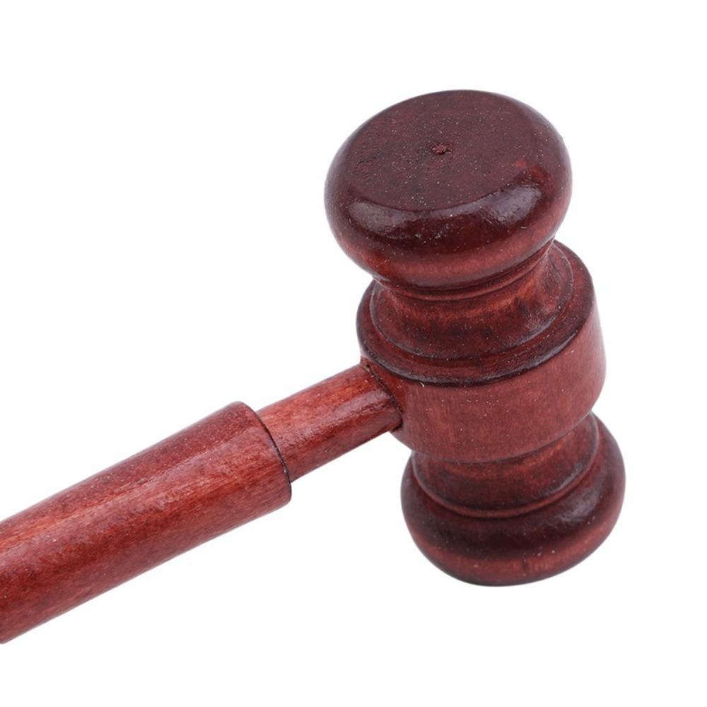 Деревянный реквизит для зала суда Компания Для Студентов Молоток Судья Адвокат Аукцион
