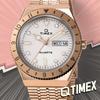 TIMEX Watch [timex Q] Cream Dials  Real Tw2u95700  Pink Gold